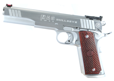 MAC 1911 Bullseye Chrome pistol