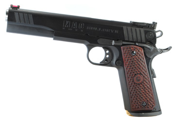 MAC 1911 Bullseye Blue pistol