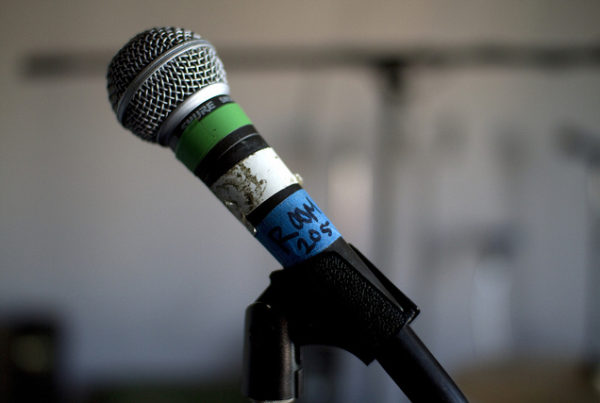 Microphone by Incase, Creative Commons Liscense