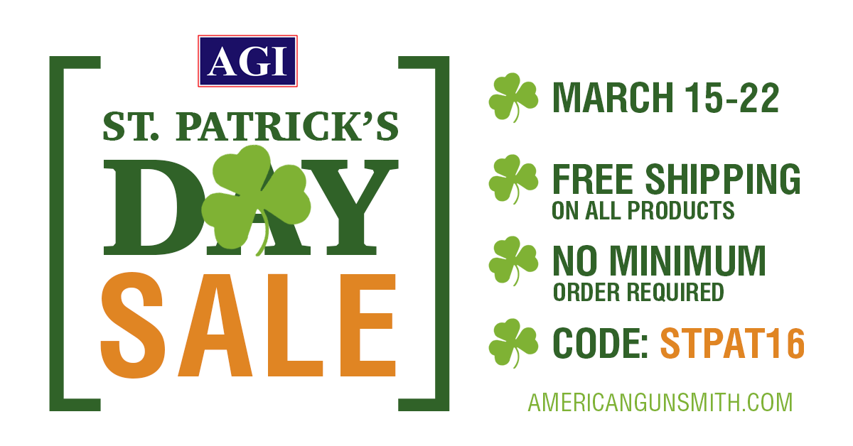 AGI St. Patrick's Day Sale