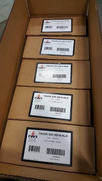 Boxes of .300 Blackout X95 Rifles
