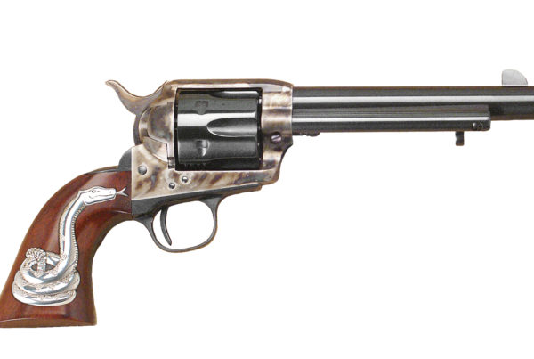 Cimarron Firearms “Man with No Name" 5.5" barrel, .45 LC with Snake