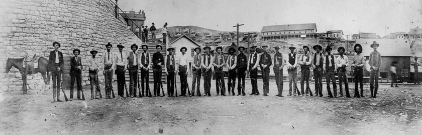Arizona Rangers in Morenci, Mexico, 1903