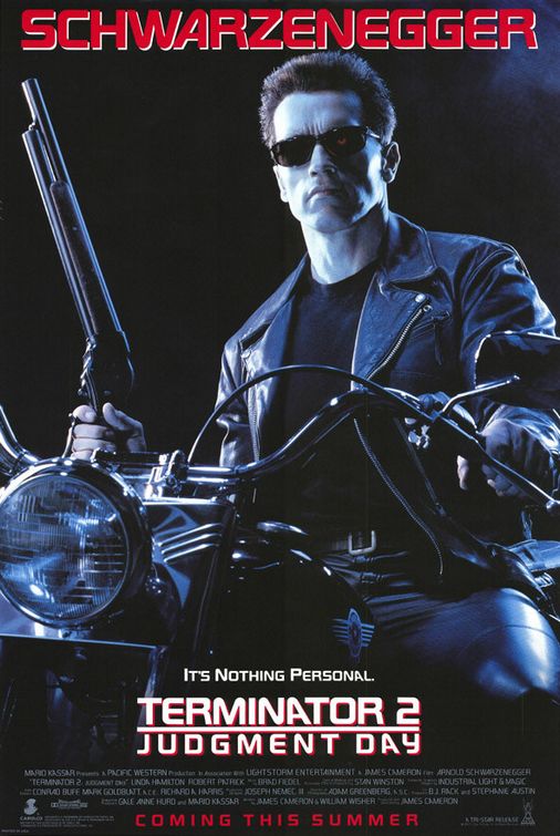 Terminator 2: Judgement Day Movie Release Poster