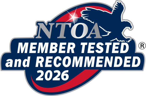 NTOA member tested and recommended 2026 logo