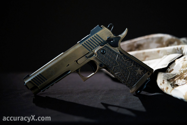 Beauty shot o the M45A2 Battle Pistol